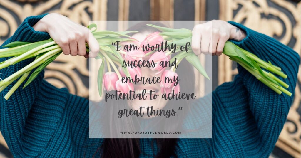 positive affirmations for women